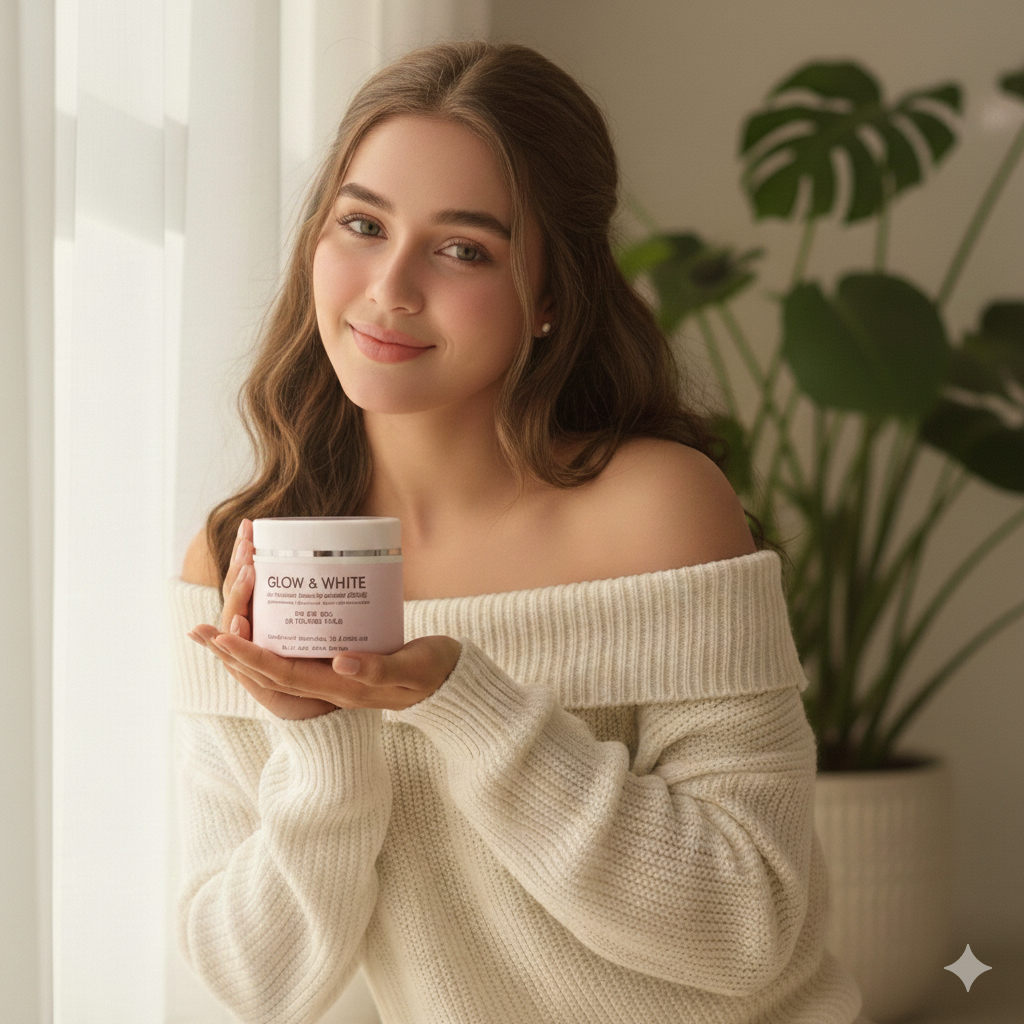 Glow & White Ultra Rich Whipped Body Cream  (Pack Of 1)